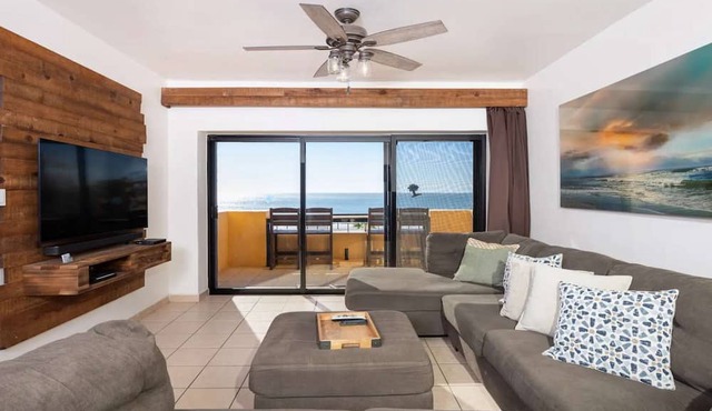 Two-Story 3-Bedroom Beachfront Penthouse at Princesa | BeachBumCondos in Puerto Peñasco