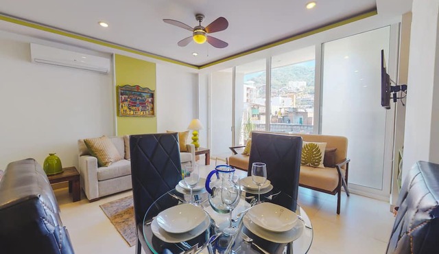 Condo in Lazaro Cardenas Street The Park 202 2BD Condo for rent in Old Town, Pue in Puerto Vallarta