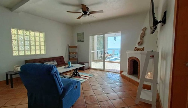 Dept. With terrace, ocean view and the Coronado Island in Tijuana