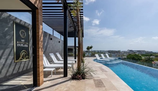 Rooftop Pool Apartment near Playa del Carmen