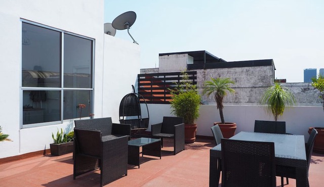 Luxury Industrial-style with Balcony in Polanco, Mexico City. in Ciudad de México