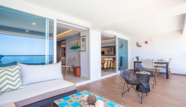 Luxury 2BR Beachfront Escape | Stunning Views from Private Balconies in Puerto Vallarta