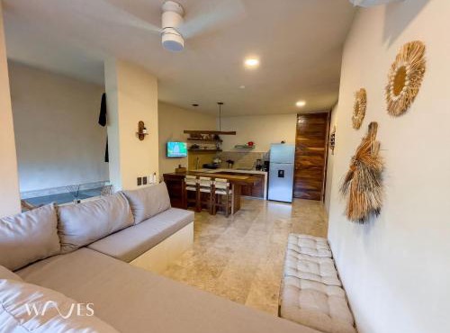Apartment with Private Pool Steps from Zicatela Beach in Puerto Escondido