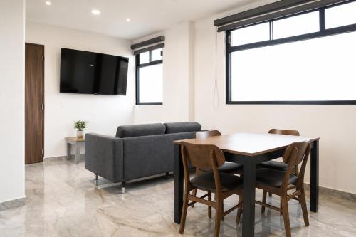 Loft Ejecutivo San Martin Centro Wifi Tv 65 in San Martín Texmelucan de Labastida