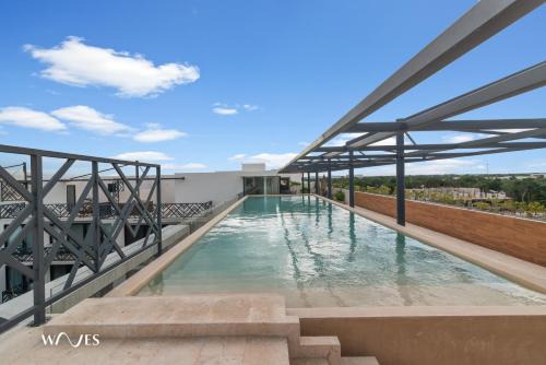 Spacious Loft with Balcony Near Hotel Zone Palais Tulum by Waves in Tulum