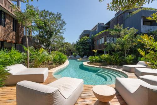 Stylish Studio in Humana Bikes & Pools in Tulum